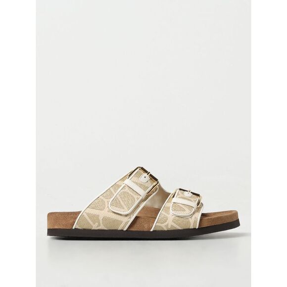 Valentino Garavani - Woman - Beige - Heeled Sandal main image 0